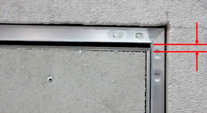 Установка нажимных люков под плитку АлюКлик - ошибки при регулирование