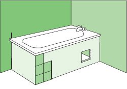 Привинтите панель к раме.