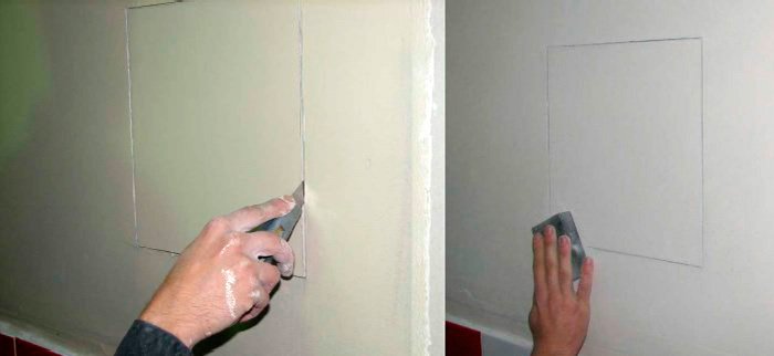 Установка Ультиматум Revizor - прорезаем проем