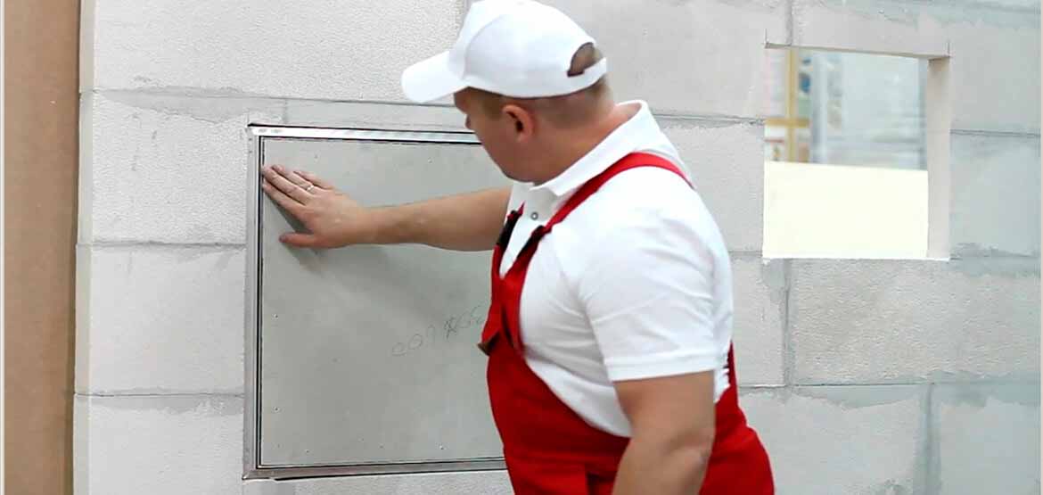 Инструкция по установке люков под плитку Алюклик Revizor.