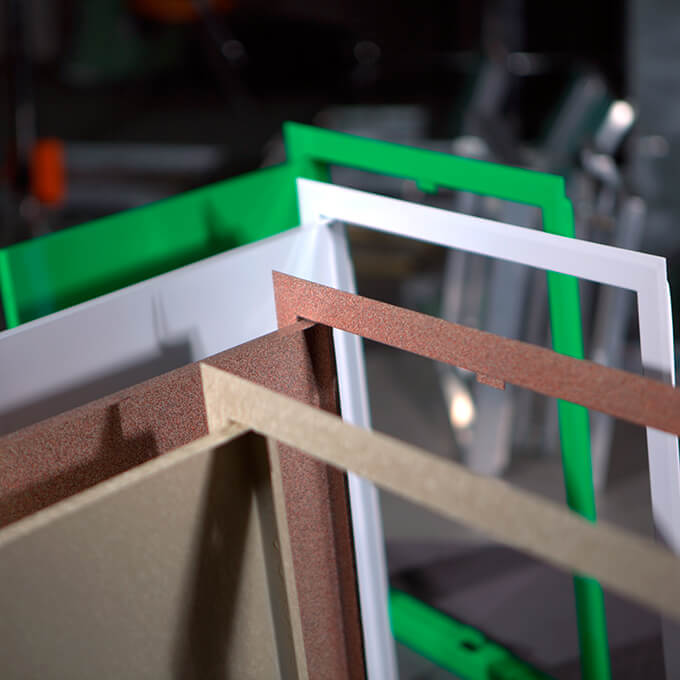 Порошковая покраска профиля